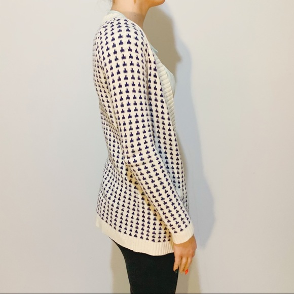 Urban Outfitters Clip Dot Boyfriend Cardigan - Picture 2 of 6